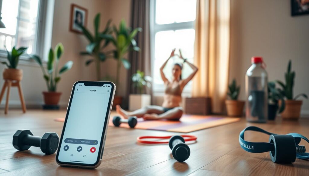allenarsi a casa con app