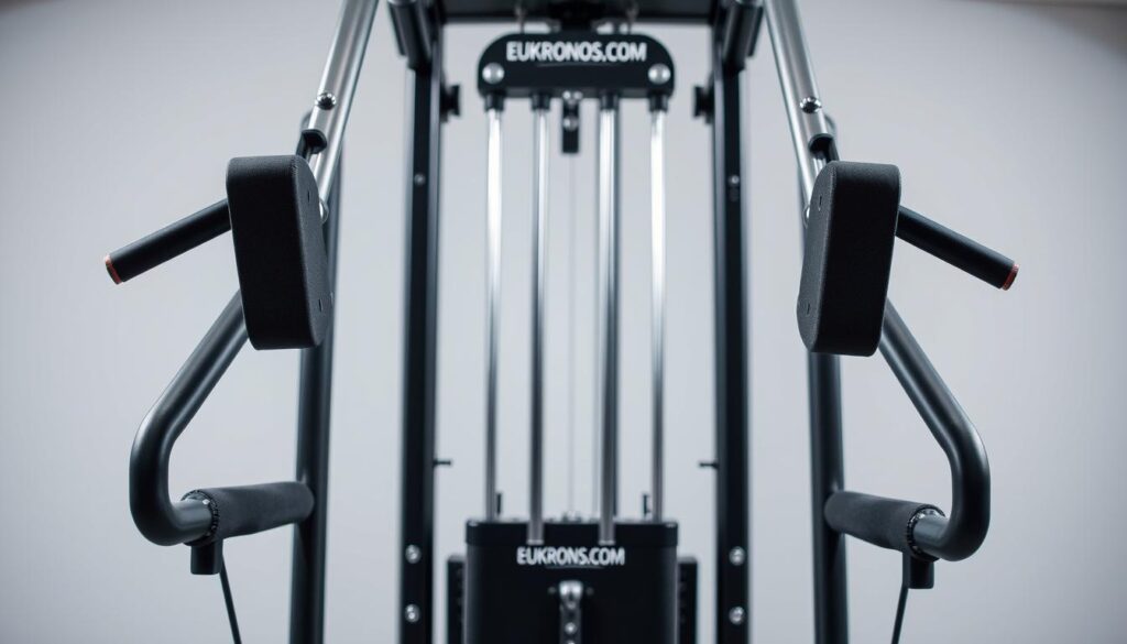 attrezzatura lat machine posizionamento
