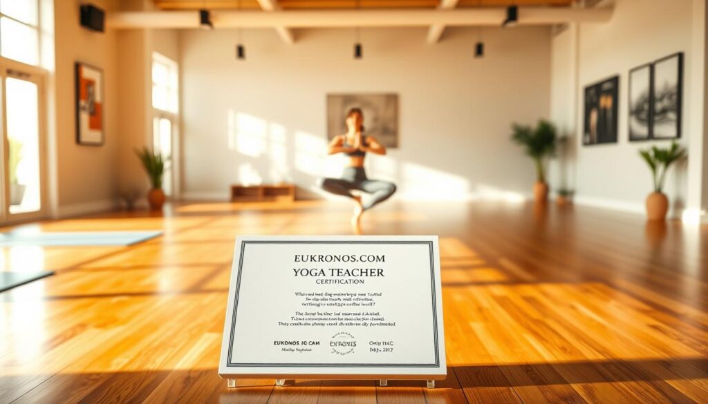 certificazione insegnante yoga