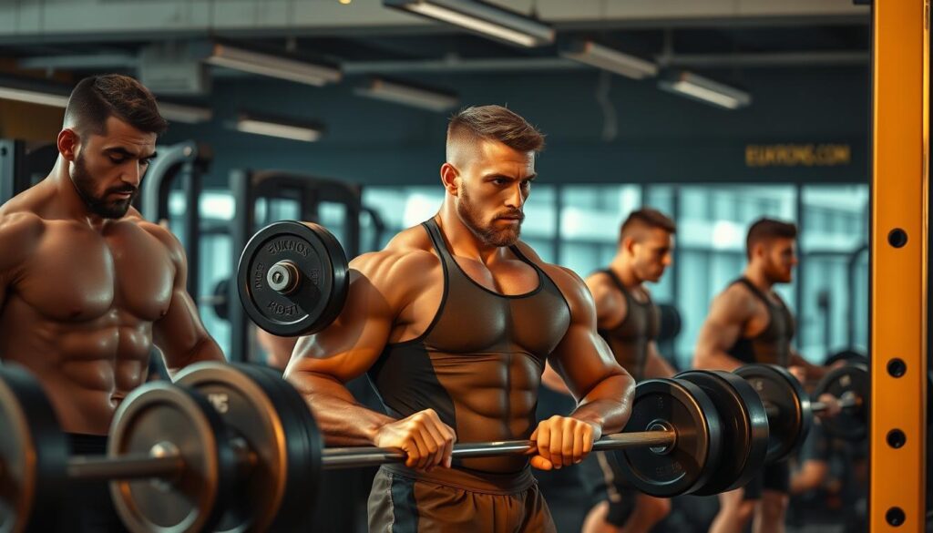 la preparazione atletica in palestra