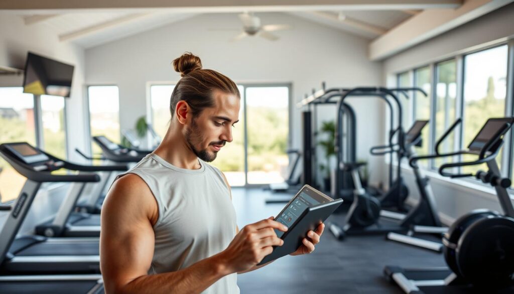 selezione programma fitness personalizzato