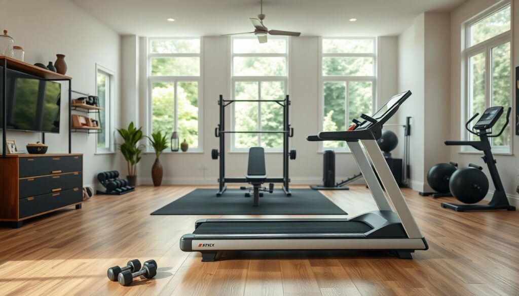 spazio palestra casa