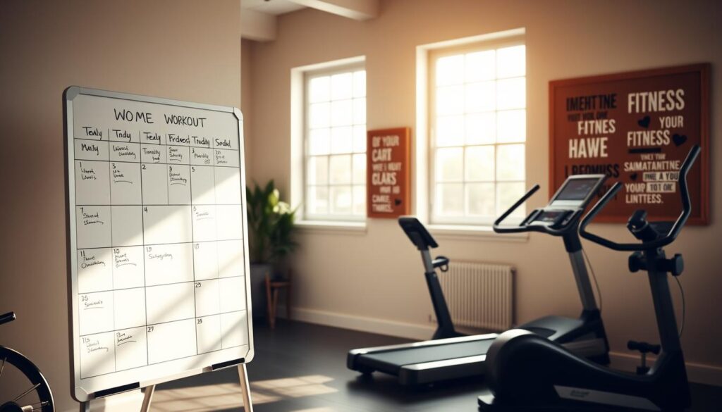 workout schedule goals